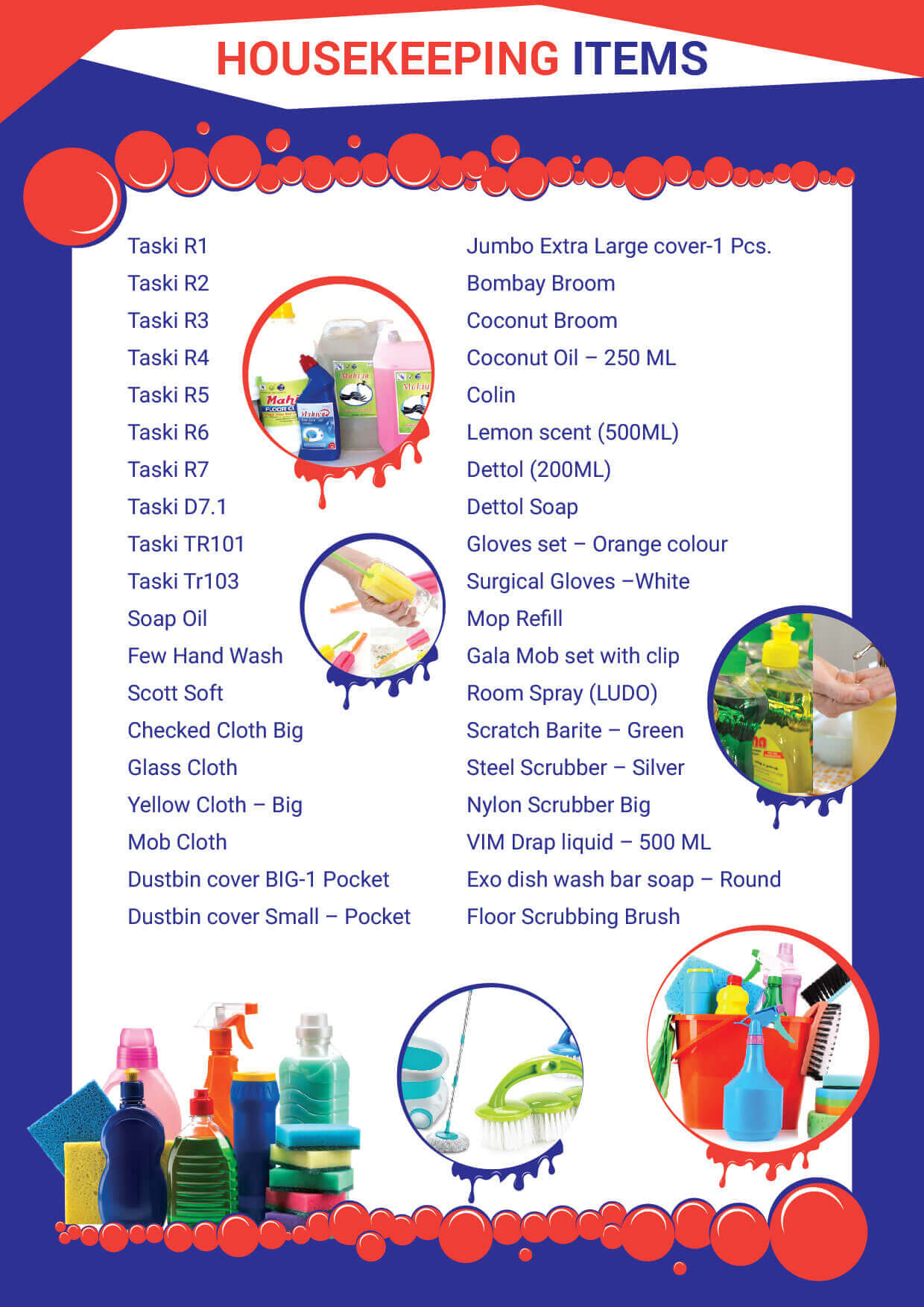 Housekeeping Brochure